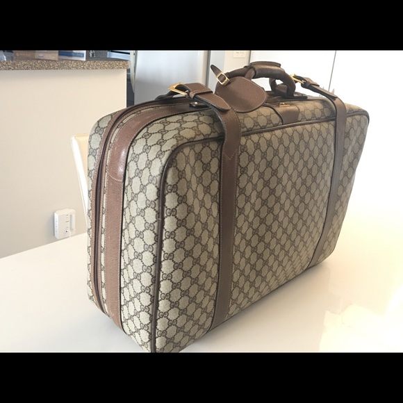 Vintage GUCCI suitcase. Used only once. - Picture 1 of 8